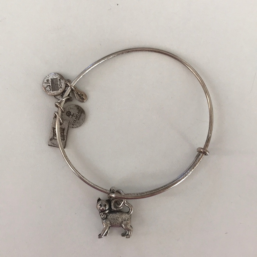Alex and Ani Monopoly Cat bracelet